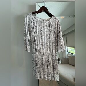 Soft Joie animal print dress
